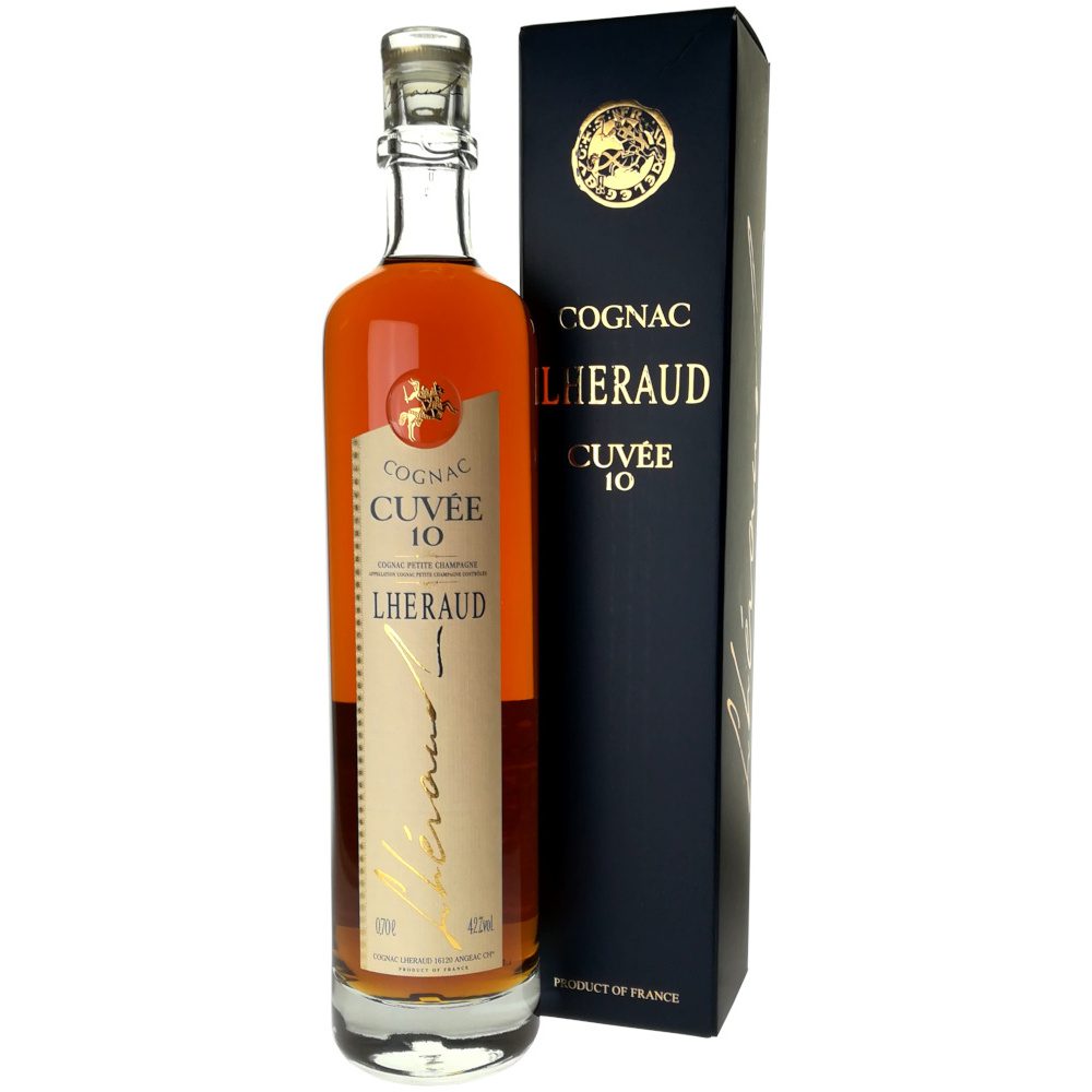 Cognac petite champagne Cuvée 10 ans Guy Lhéraud